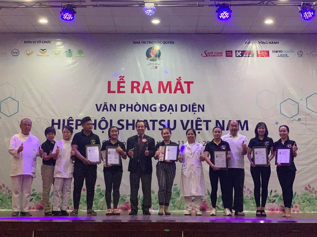 Golden Ocean Spa gia nhập hội Shiatsu Việt Nam