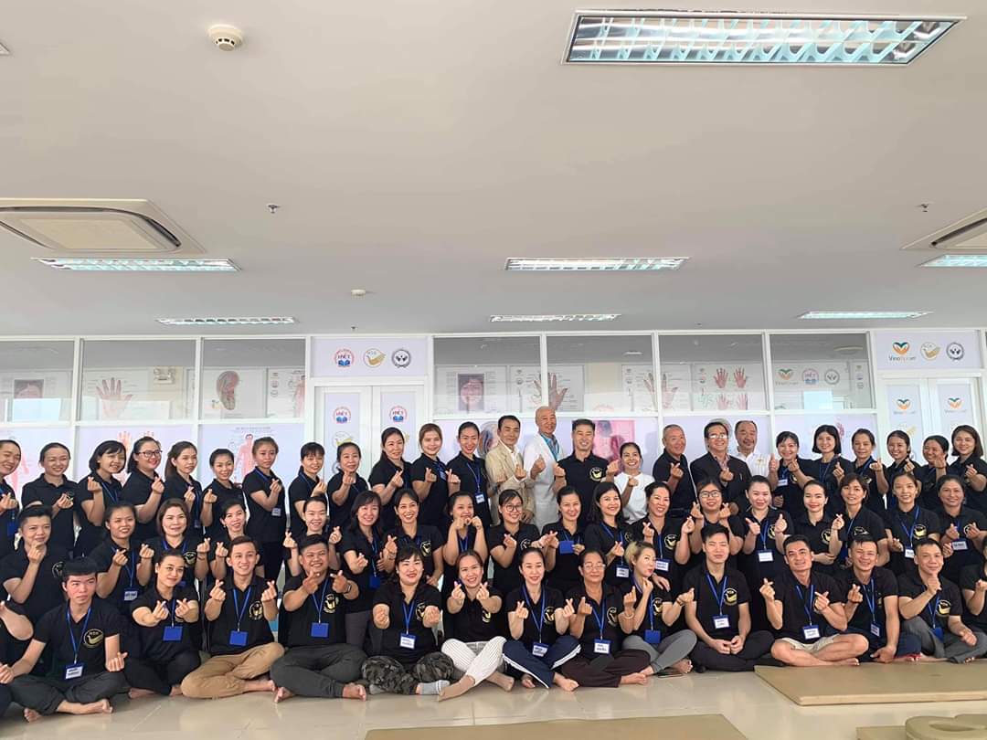 Golden Ocean Spa tham gia buổi đào tạo của hội Shiatsu Việt Nam
